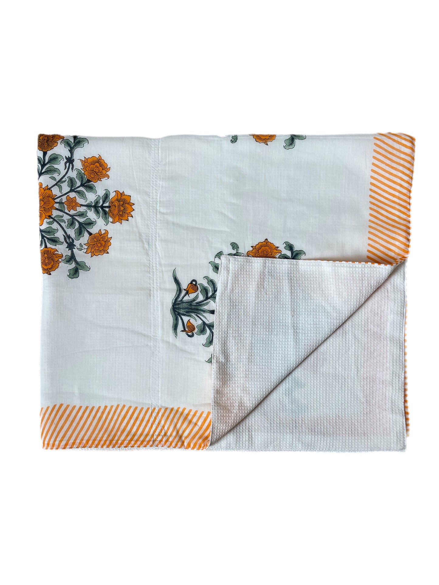 'Orange Flower Tree' Towel