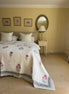 Pink Shrub Bedspread/Quilt