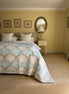 Blue Shield Bedspread/Quilt