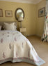 Pink & Green Cypress Bedspread/Quilt