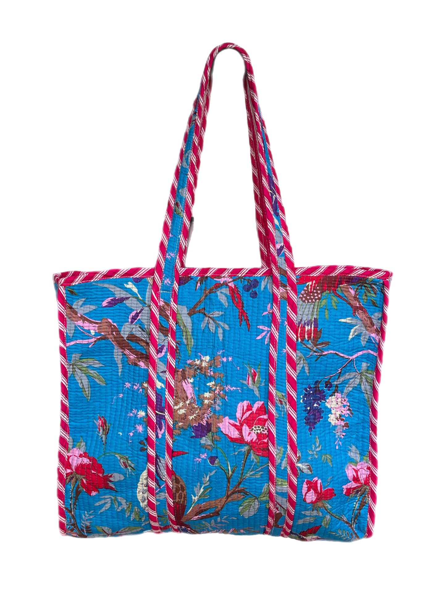 'Blue Floral' Tote Bag