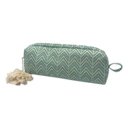 Zig Zag Zipped Pencil Case / Brush Case