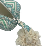 Zig Zag Zipped Pencil Case / Brush Case