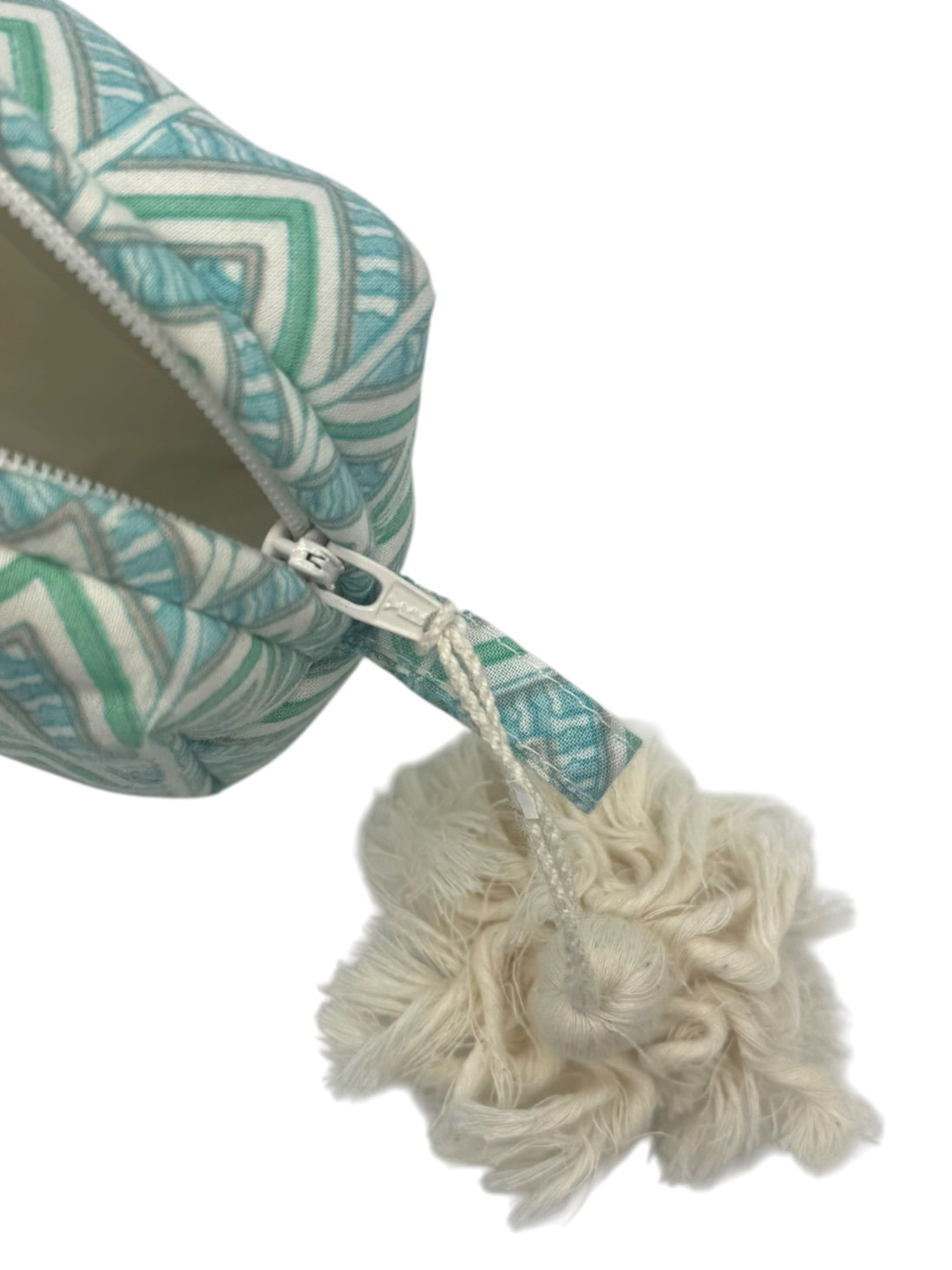 Zig Zag Zipped Pencil Case / Brush Case