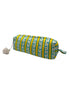 Yellow Stripe Zipped Pencil Case / Brush Case