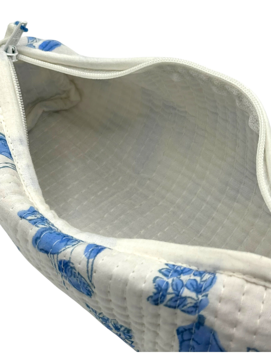 Blue Parrot Zipped Pencil Case/ Brush Case