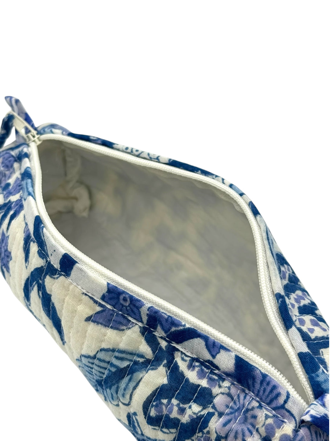 Blue Fauna Zipped Pencil Case / Brush Case