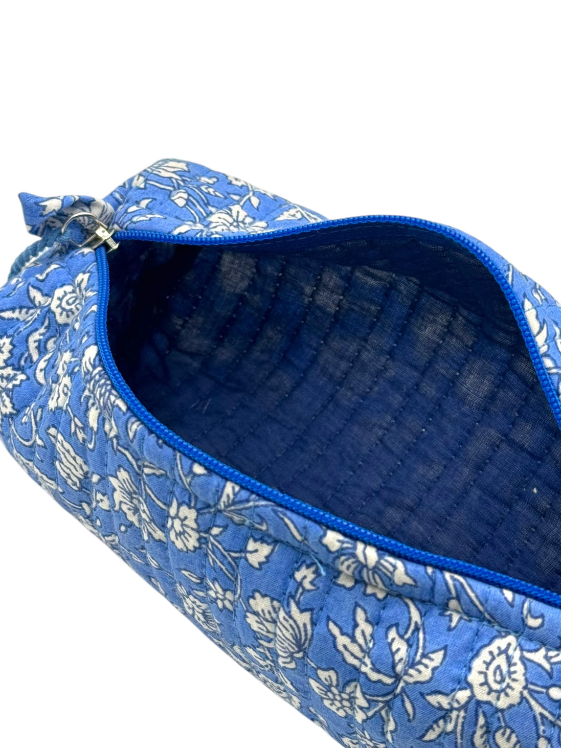 Blue Provence Zipped Pencil Case/ Brush Case
