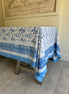 Blue Thorned Foliage Tablecloth