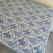 Blue Thorned Foliage Tablecloth