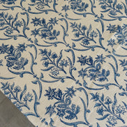 Blue Thorned Foliage Tablecloth