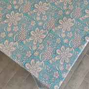Blue Foliage Tablecloth