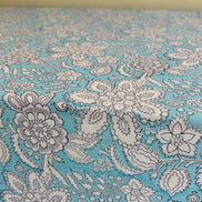 Blue Foliage Tablecloth