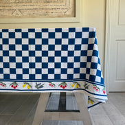 Fruit & Check Judd Shop Tablecloth