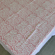 Pink Foliage Tablecloth