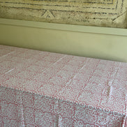 Pink Foliage Tablecloth