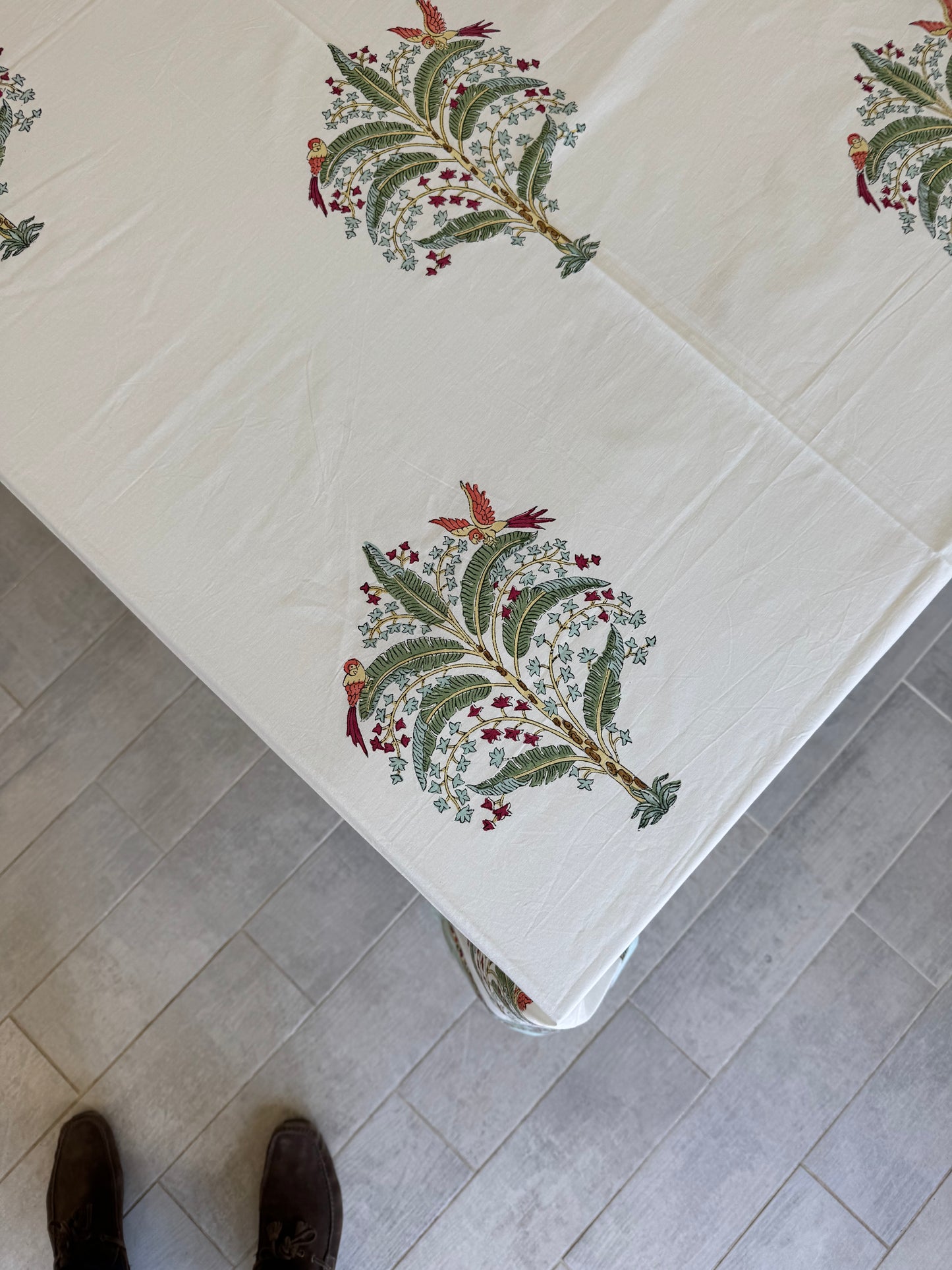 Parrots Tree Tablecloth