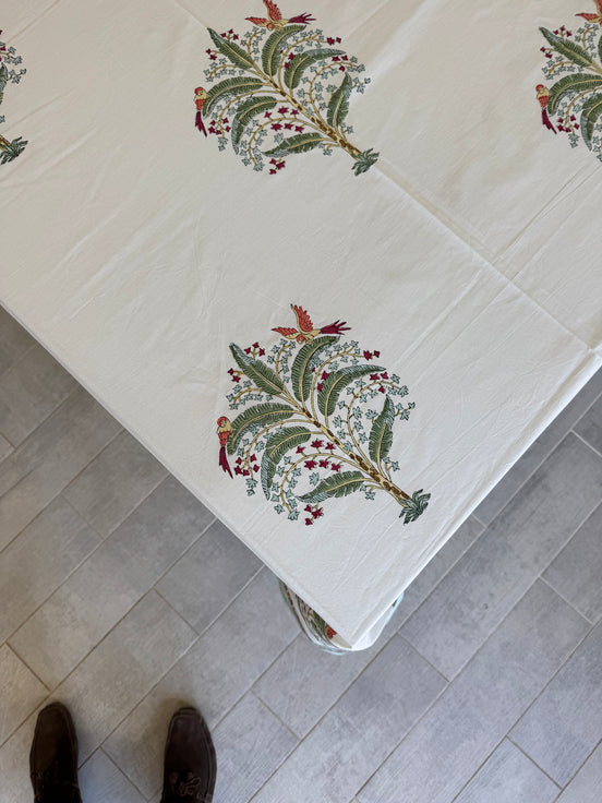 Parrots Tree Tablecloth