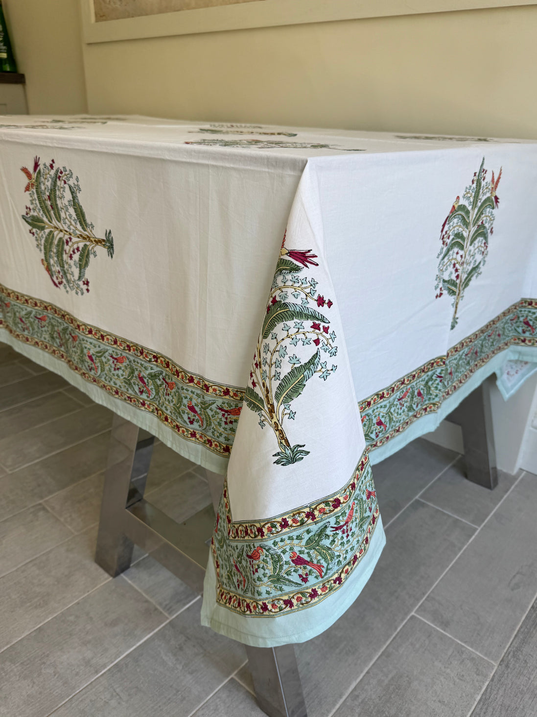 Parrots Tree Tablecloth