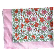 Pink & Orange Canopy Hand Block Printed Sarong