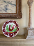Rooster Hand Painted Luneville Plate