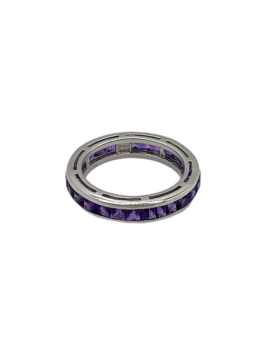 'Royal Amethyst' Full Eternity Ring