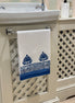 Blue Large Shrub Hand Block Printed Hand Towel