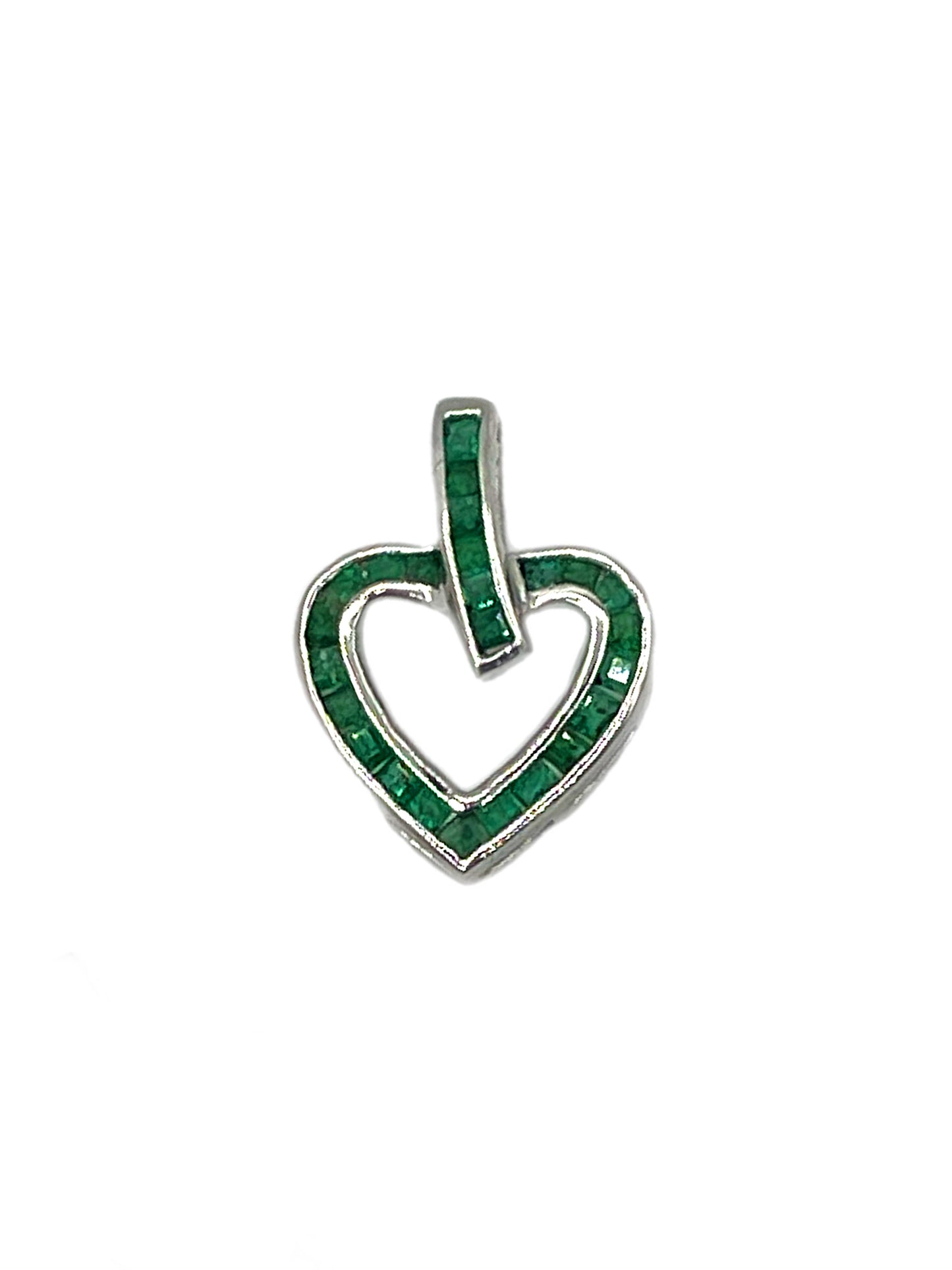 Emerald Heart Necklace