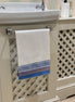 Blue Line Hand Block Printed Hand Towel