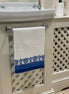 Blue Shield Hand Block Printed Hand Towel