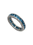 'London Blue' Topaz Full Eternity Ring