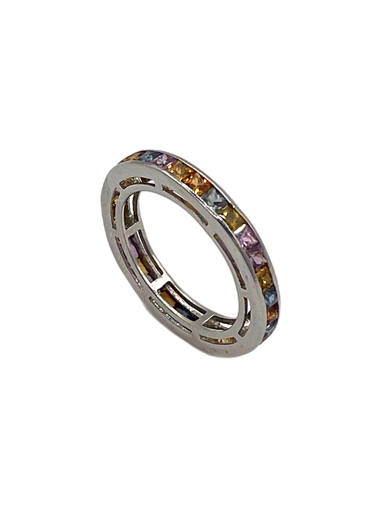 'Multi Sapphire' Full Eternity Ring