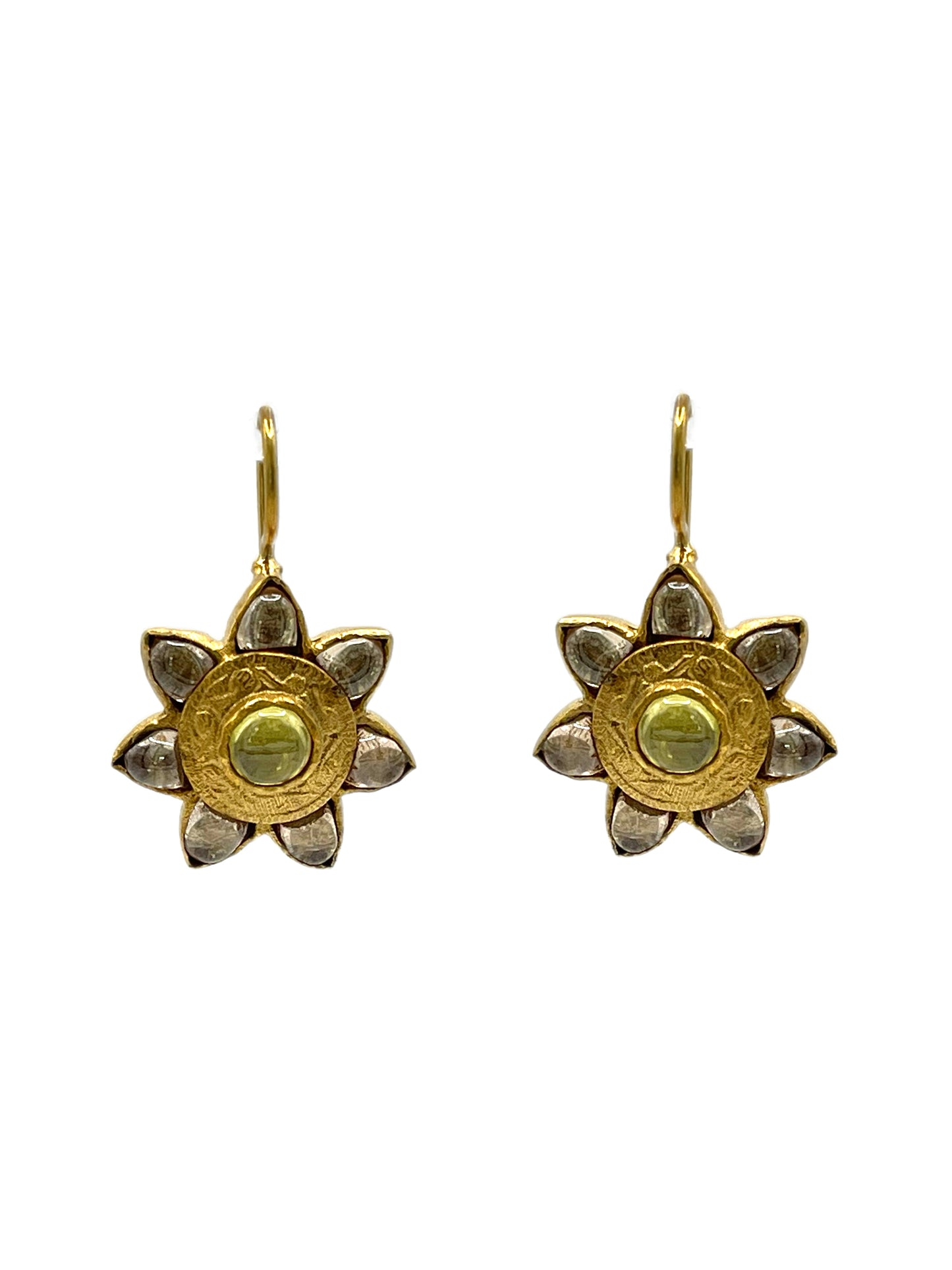 Taupe Sun Earrings