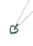 Emerald Heart Necklace