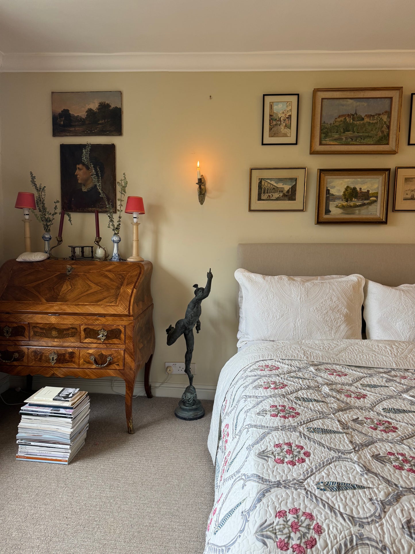 Pink Cypress Bedspread/Quilt