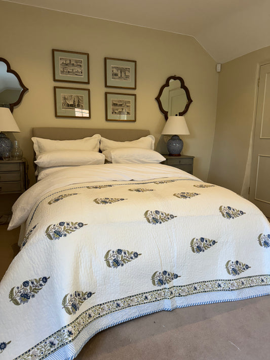 Cypress Foliage Bedspread/Quilt