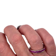 'Vivid Ruby' Full Eternity Ring