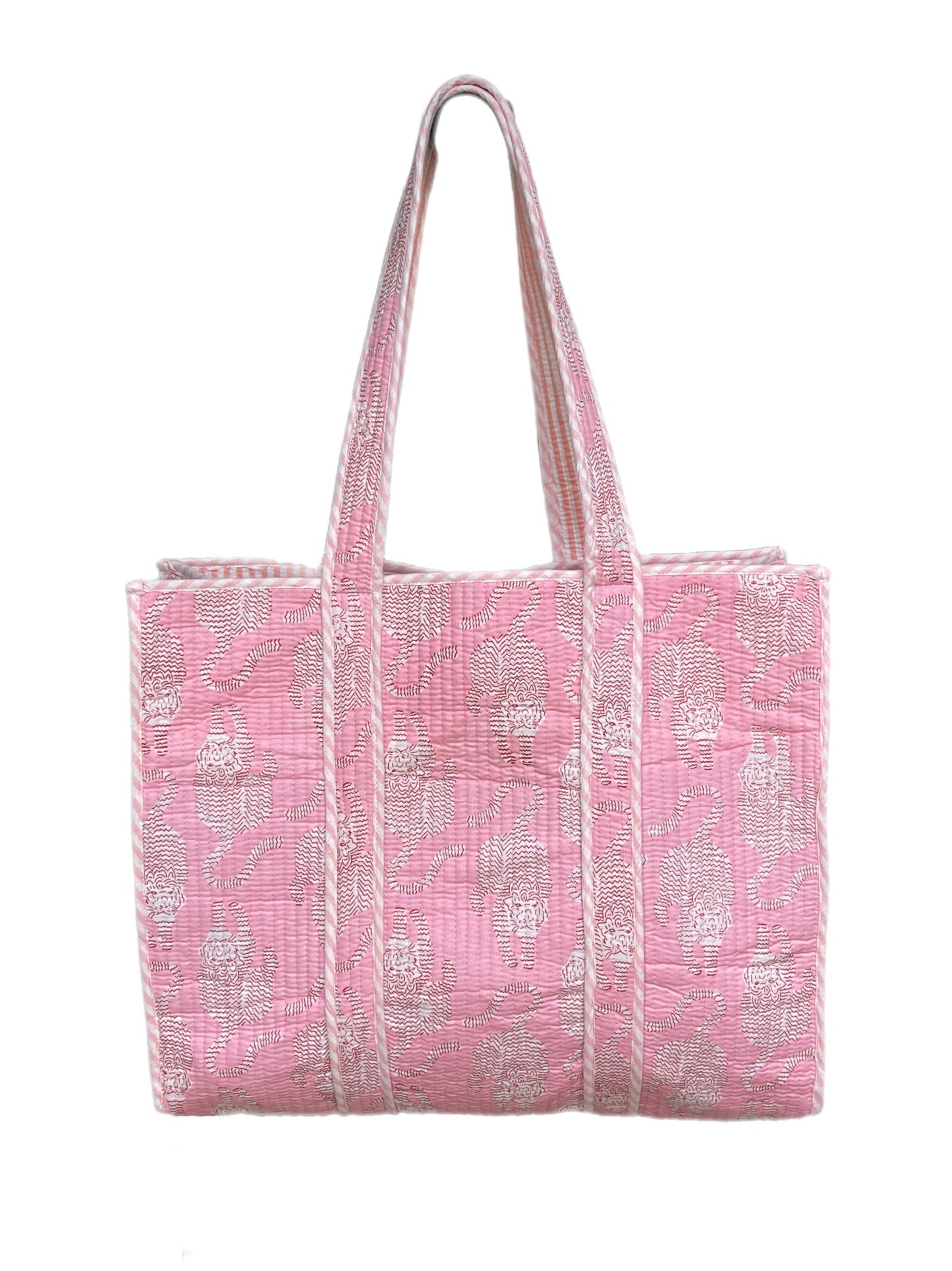 Pink 'Tiger' Tote Bag