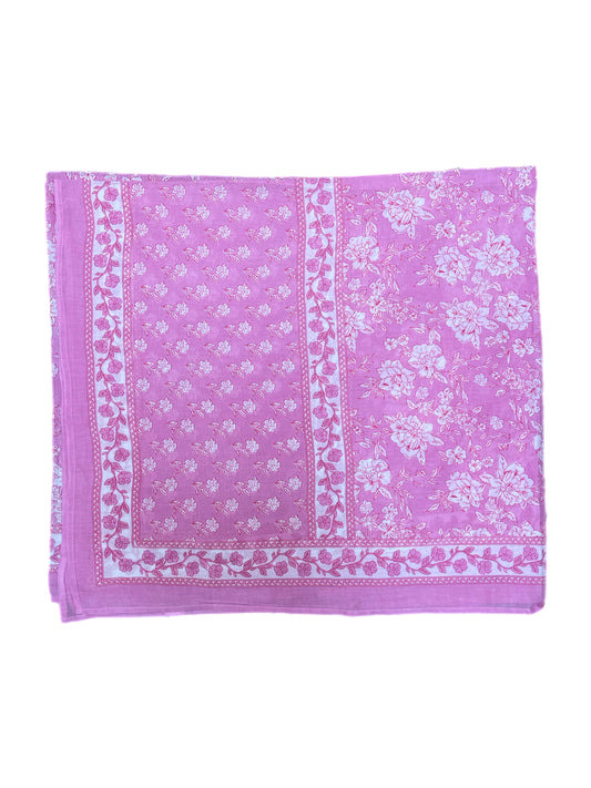 'Dusty Pink Floral' Sarong