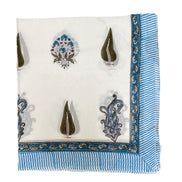 'Alexandra' Hand Block Printed Sarong