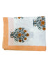 'Orange Tree' Hand Block Printed Sarong