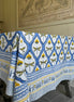 Blue & Yellow Dragon Fly Tablecloth