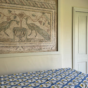 Blue & Yellow Dragon Fly Tablecloth