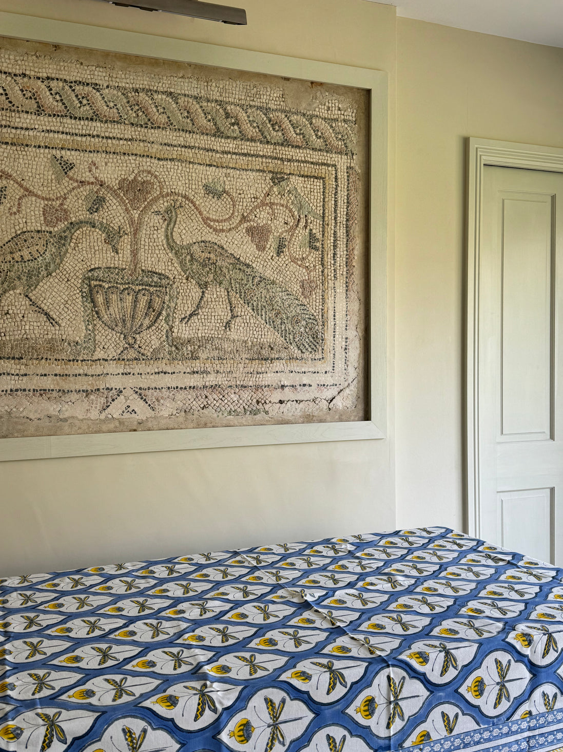 Blue & Yellow Dragon Fly Tablecloth