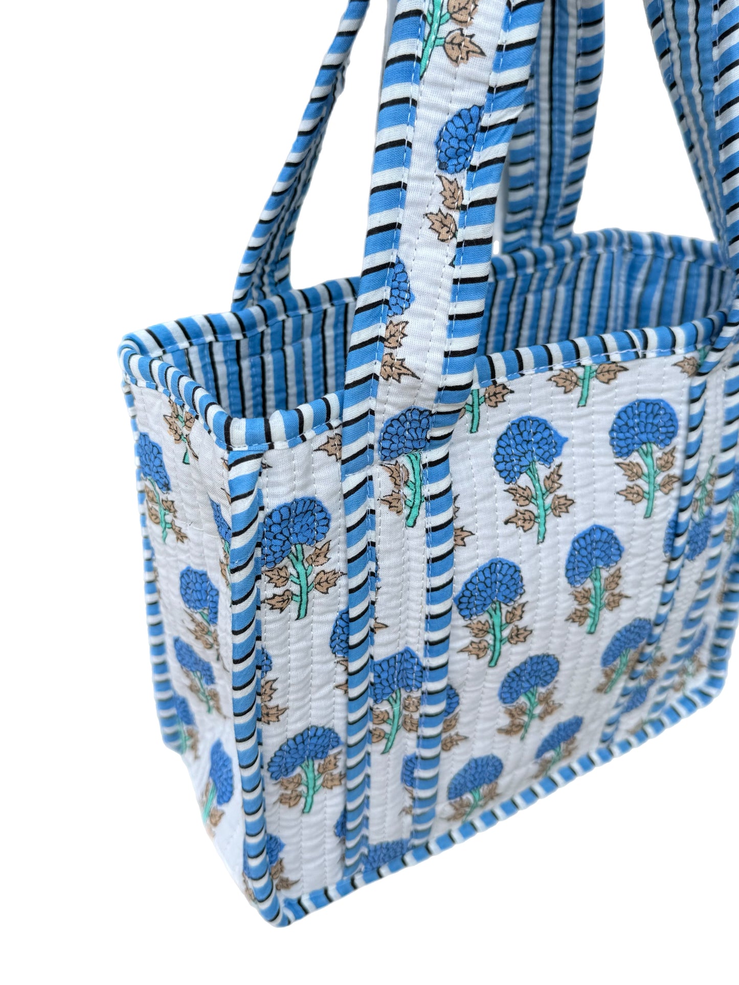 Mini 'Blue Trees' Tote Bag