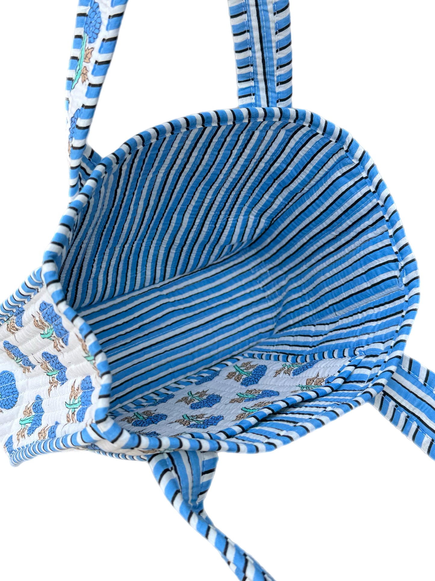 Mini 'Blue Trees' Tote Bag