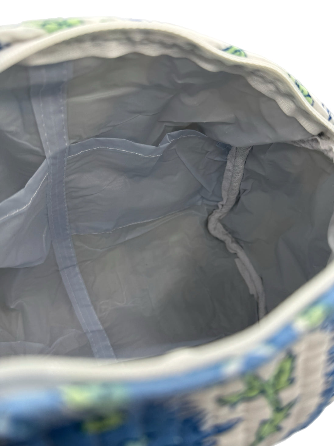 'Arles' Block Printed Sponge Bag/Washbag