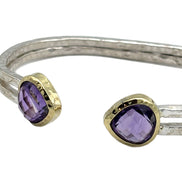 Double Semi Precious Bangles
