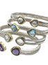 Double Semi Precious Bangles