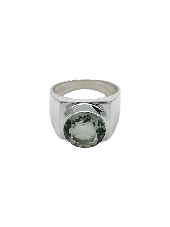 Semi Precious Single Stone Ring